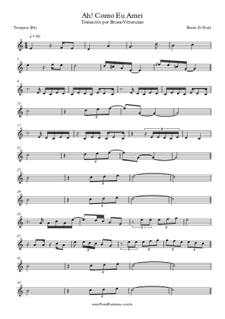 Benito di Paula  score for Trumpet