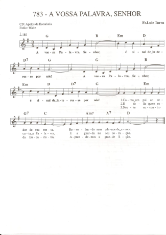 Catholic Church Music (Músicas Católicas)  score for Keyboard
