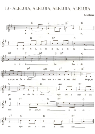 Catholic Church Music (Músicas Católicas)  score for Keyboard