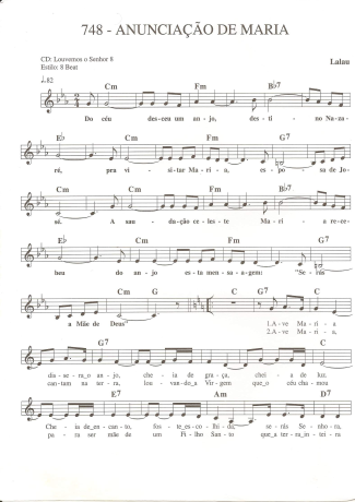 Catholic Church Music (Músicas Católicas)  score for Keyboard