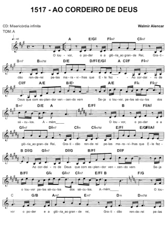 Catholic Church Music (Músicas Católicas)  score for Keyboard