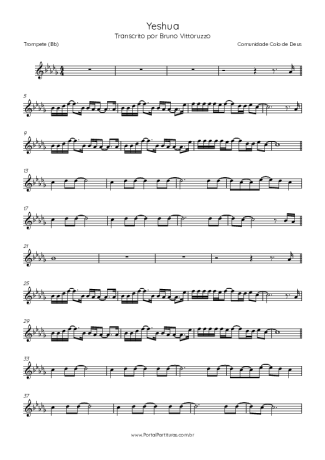 Comunidade Colo de Deus Yeshua score for Trumpet