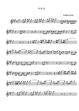 Emílio Pericoli Al di Lá score for Alto Saxophone