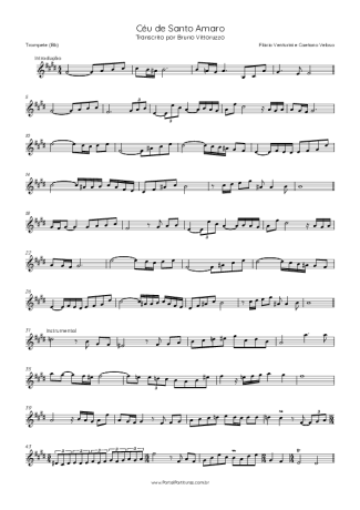 Flavio Venturine  score for Trumpet