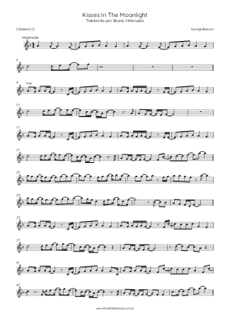 George Benson  score for Clarinet (C)