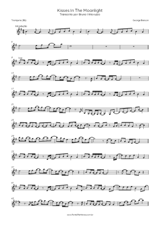 George Benson  score for Trumpet