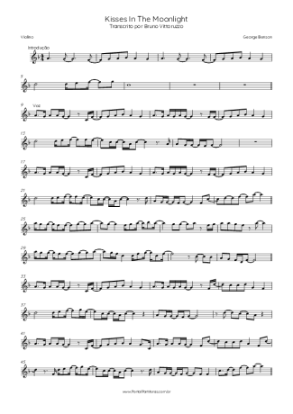 George Benson  score for Violin