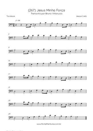 Harpa Cristã  score for Trombone