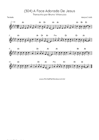 Harpa Cristã  score for Keyboard