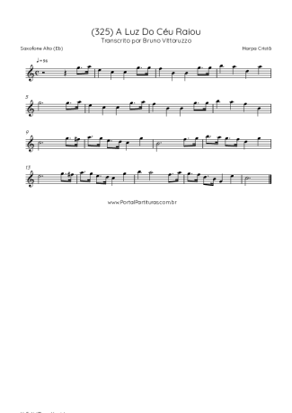 Harpa Cristã  score for Alto Saxophone