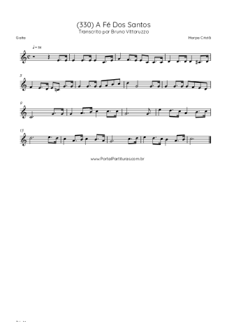 Harpa Cristã  score for Harmonica