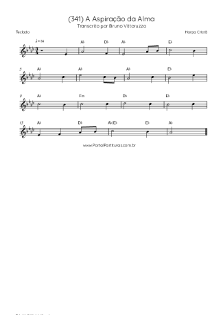 Harpa Cristã  score for Keyboard