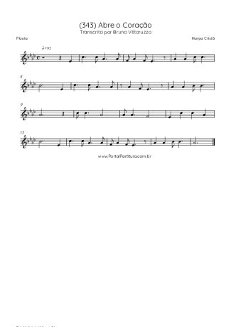Harpa Cristã  score for Flute