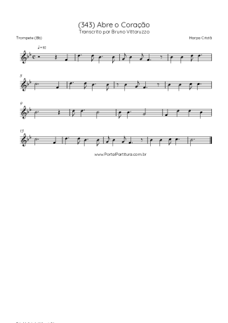 Harpa Cristã  score for Trumpet