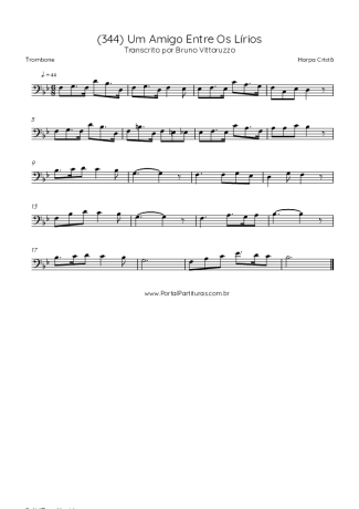 Harpa Cristã  score for Trombone