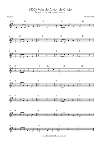 Harpa Cristã  score for Keyboard