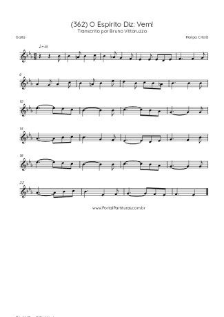 Harpa Cristã  score for Harmonica