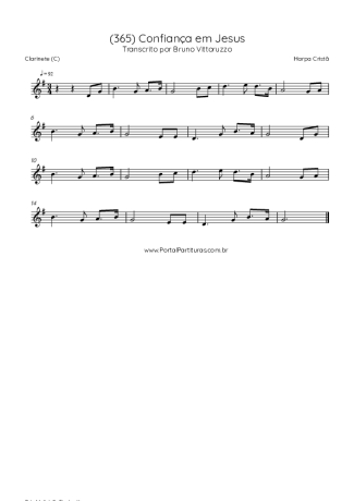 Harpa Cristã  score for Clarinet (C)