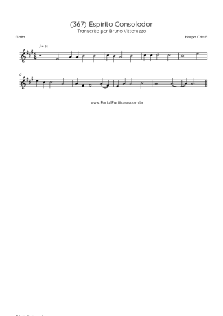 Harpa Cristã (367) Espírito Consolador score for Harmonica
