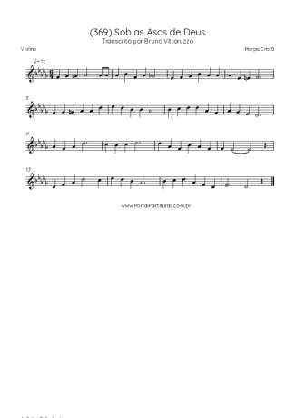 Harpa Cristã  score for Violin