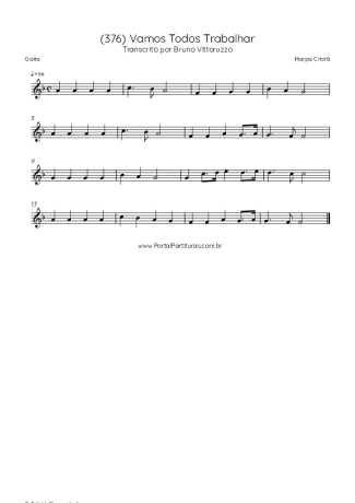 Harpa Cristã  score for Harmonica