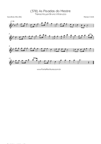 Harpa Cristã  score for Alto Saxophone