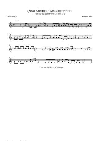 Harpa Cristã  score for Clarinet (C)