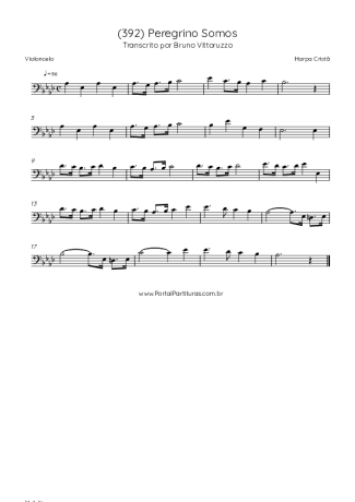 Harpa Cristã  score for Cello