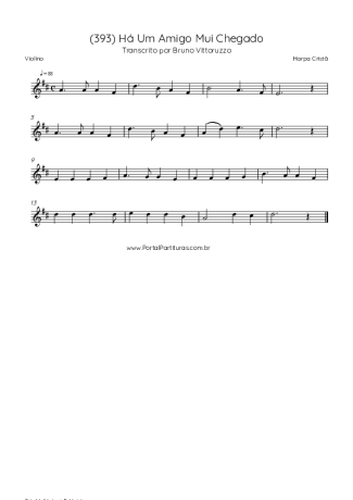 Harpa Cristã  score for Violin