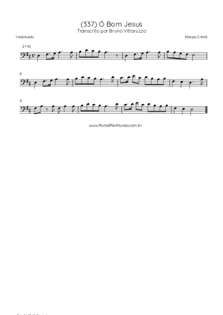Harpa Cristã  score for Cello