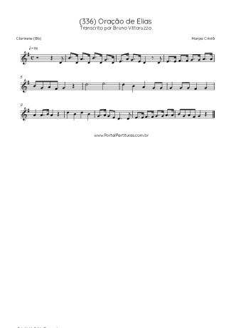 Harpa Cristã  score for Clarinet (Bb)