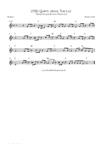 Harpa Cristã  score for Keyboard