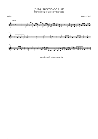 Harpa Cristã  score for Violin