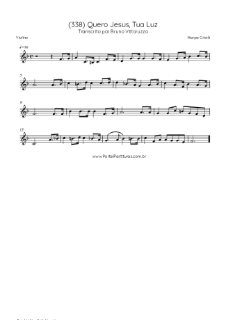 Harpa Cristã score for Violin