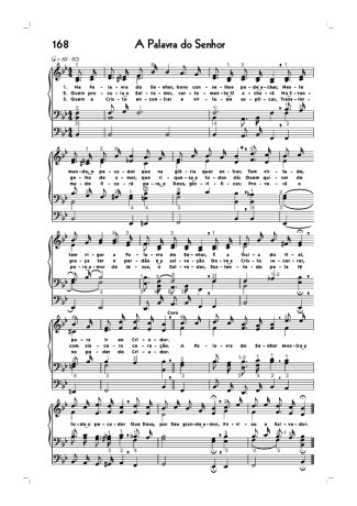 Hinário CCB  score for Organ