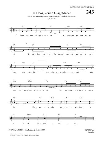 Hinário Para o Culto Cristão  score for Keyboard