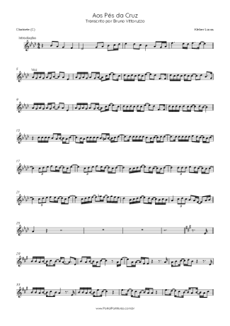 Kleber Lucas  score for Clarinet (C)