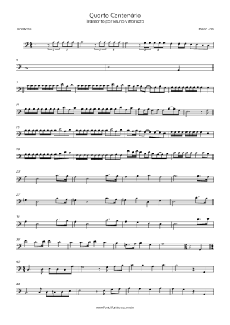 Mario Zan  score for Trombone