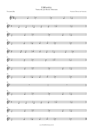 Musicals (Temas de Musicais)  score for Trumpet