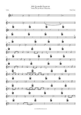 Plebe Rude  score for Acoustic Guitar