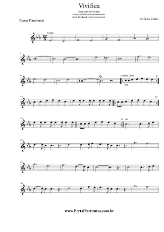Rafaela Pinho Vivifica score for Flute