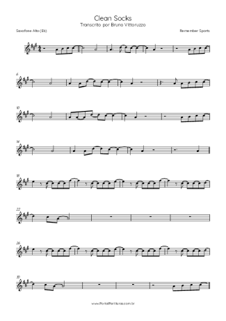 Remember Sports  score for Alto Saxophone