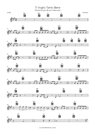 Rossano  score for Acoustic Guitar