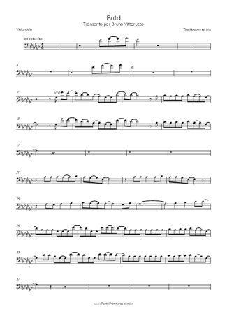 The Housemartins Build score for Cello