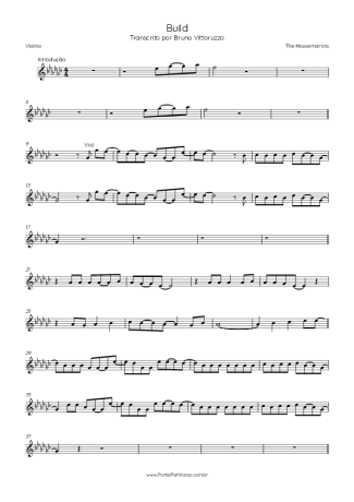 The Housemartins  score for Violin