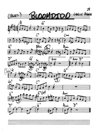 The Real Book of Jazz  score for Alto Saxophone