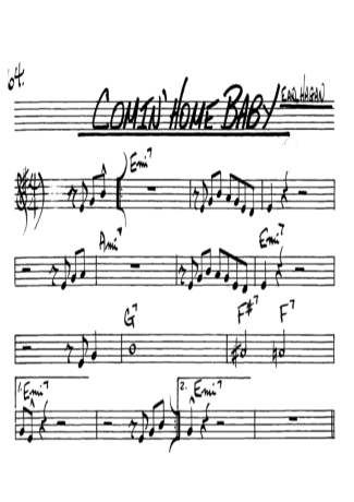 The Real Book of Jazz  score for Alto Saxophone