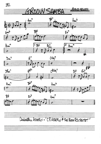 The Real Book of Jazz Groovy Samba score for Trumpet