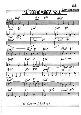 The Real Book of Jazz  score for Clarinet (Bb)
