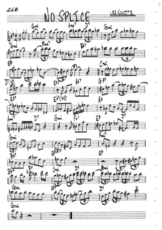 The Real Book of Jazz  score for Flute